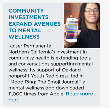 Community Wellness Expand Avenues to Mental Illness