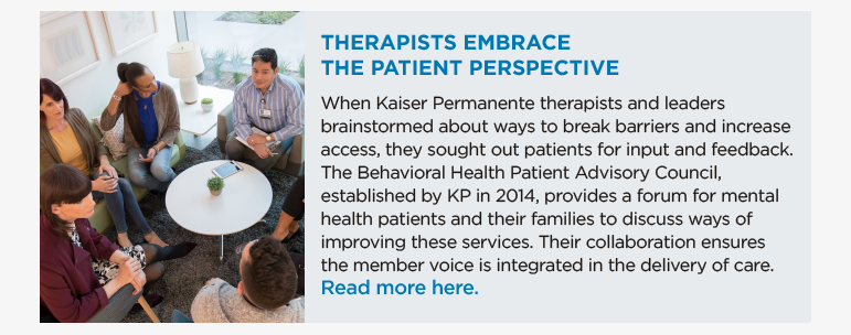 Thertapists Embrace the Patient Perspective