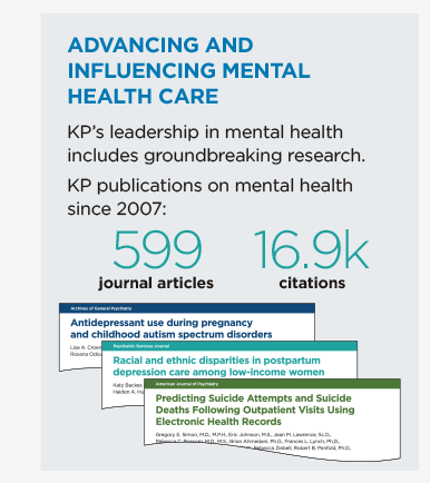 Advancing and Influencing Mental Health Care