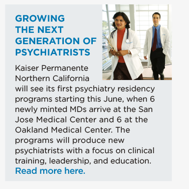 Growing the Next Generation of Psychiatrists