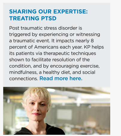 Sharing Our Expertise: Treating PTSD