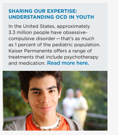 Sharing Our Expertise: Understanding OCD in Youth
