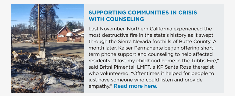 Supporting Communitites in Crisis with Counseling