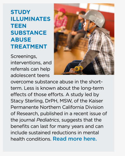 Study Illuminates Teen Substance Abuse Treatment