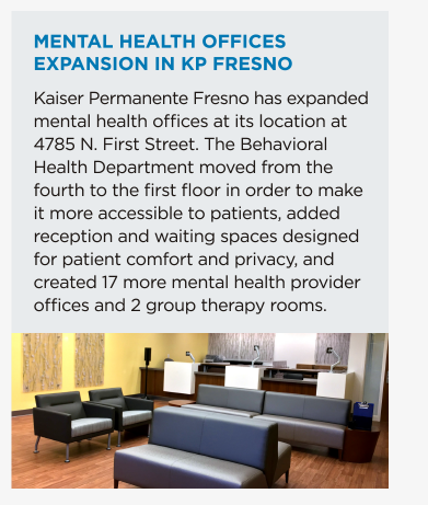 Mental Health Offices Expansion in KP Fresno