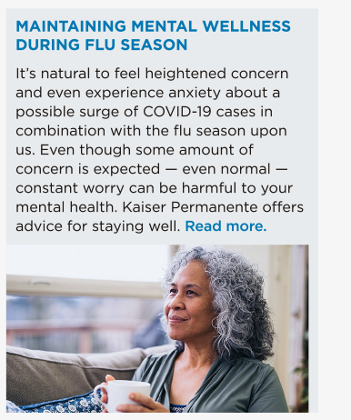 Maintaining Mental Wellness During Flu Season
