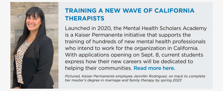 Training a New Wave of California Therapists