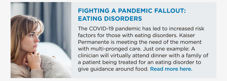 Fighting a Pandemic Fallout: Eating Disorders