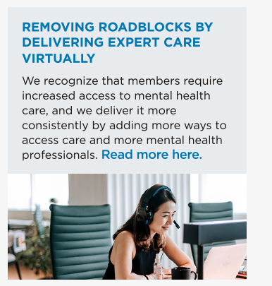 Removing Roadblocks by Delivering Expert Care Virtually